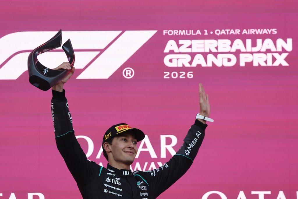 George Russell Survives Baku Chaos To Take Azerbaijan Grand Prix Win
