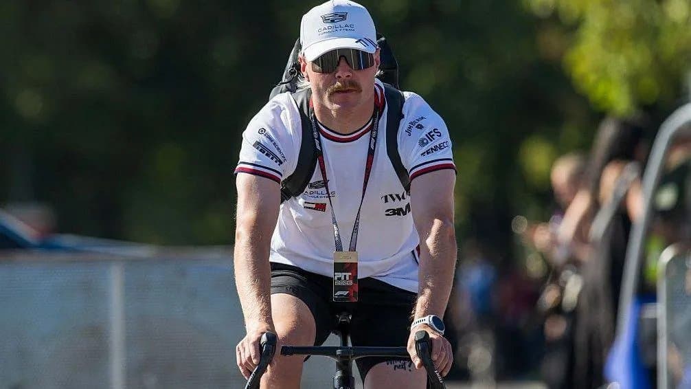 Valtteri Bottas Is Cycling To Singapore And Honestly, We’d Expect Nothing Less