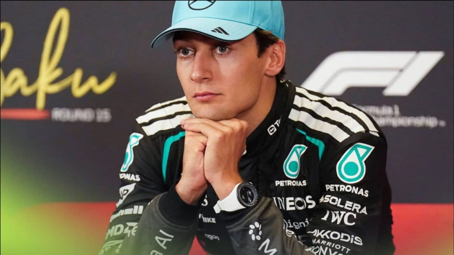 George Russell Is Starting From The Back Of The Grid In Singapore After His Engine Decided To Explode